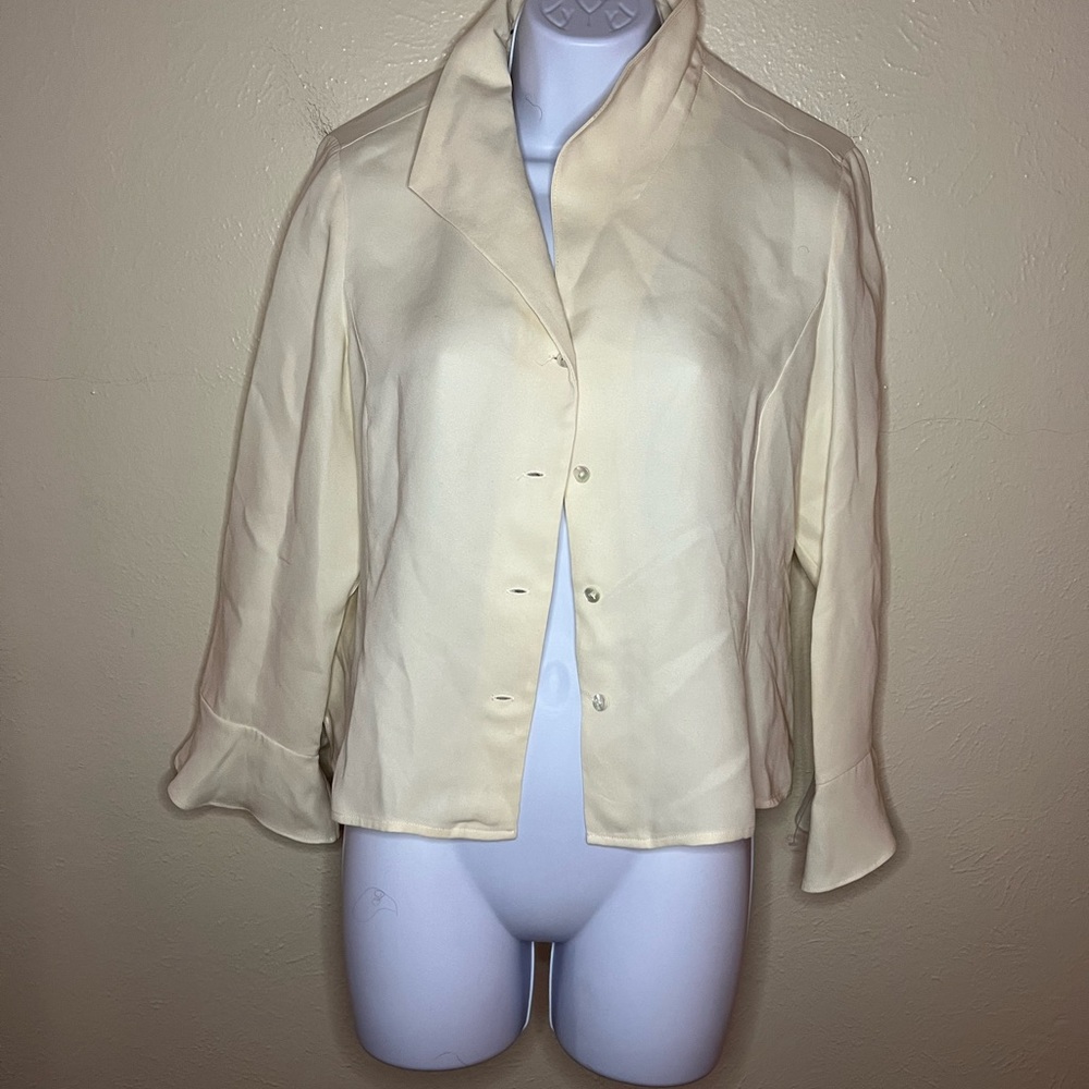 Talbots Petite Silk Blouse